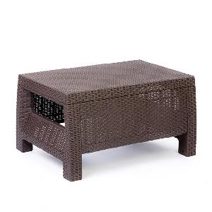 Стол садовый Альтернатива "Ротанг-плюс" М8420, (венге), 76.5х57х42