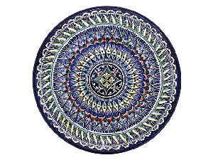 Блюдо Ляган "Риштанская керамика", диаметр 38 см RSN163