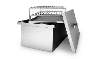 Коптильня Smoky Proof Large двухъярусная с гидрозатвором, GRILLUX