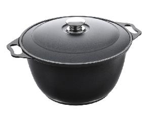 Кастрюля 4 л с антипригарным покрытием с крышкой Kukmara (Традиция), к40а