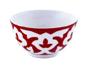 Пиала Красная Пахта, Turon Porcelain, Ø 8.5 см