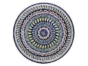 Блюдо Ляган "Риштанская керамика", диаметр 38 см RSN175
