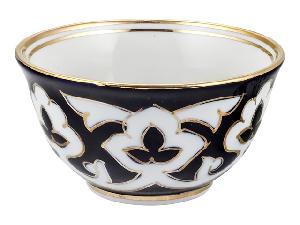 Пиала Пахта, Turon Porcelain, с золотом, Ø 8.5 см