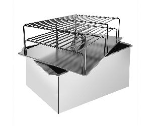 Коптильня Smoky Simple двухъярусная, GRILLUX