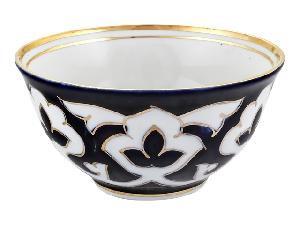 Пиала Пахта, Turon Porcelain, с золотом, Ø 11 см