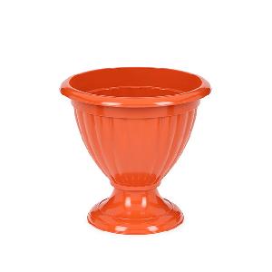 Вазон для цветов Альтернатива "Жасмин" М1559 (коричневый), 30х30х29 см