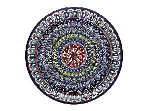 Блюдо Ляган "Риштанская керамика", диаметр 38 см RSN153