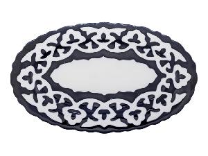 Тарелка овальная Пахта, Turon Porcelain, Ø 23 см