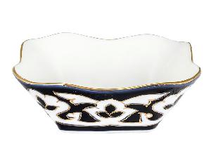 Салатница Пахта, Turon Porcelain, с золотом, диаметр 11 см