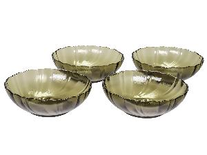 Набор стеклянных салатников (4 шт.), ALTA MAREA, 20 см