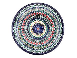 Блюдо Ляган "Риштанская керамика", диаметр 28 см RSN003