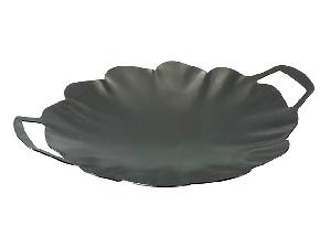 Сковорода Садж "Стальные решения" Волна, вороненый, 30 см