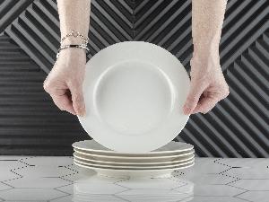 Набор фарфоровых тарелок "Аврора" 6 штук, PLOVER, 20 см