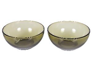 Набор стеклянных салатников (2 шт.), Basilico, 13 см