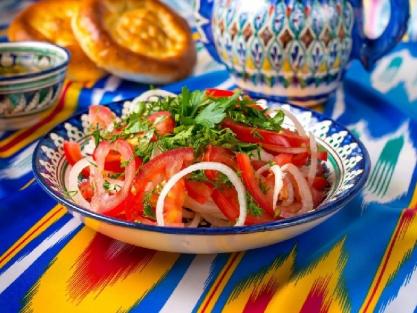 Узбекские салаты — вкус лета