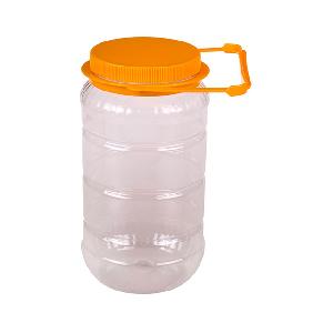 Банка для хранения ПЭТ со съемной ручкой Альтернатива М493, (микс), 3 л