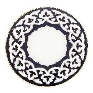 Тарелка Пахта, Turon Porcelain, с золотом, Ø 17,5 см