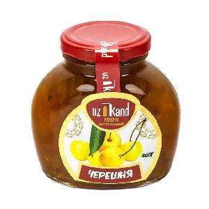 Варенье из желтой черешни "UZKAND", 0,4 л