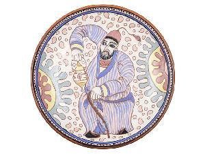 Ляган "Мужчина с фонарем"