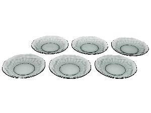 Набор плоских тарелок (6 шт.), BLACK DIAMOND (черный), 23 см