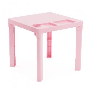 Стол детский Альтернатива 52х52х48,  М2466 (розовый)