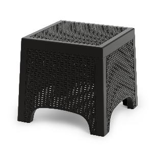 Стол садовый "Ротанг Лайт" (мокко), 43х43х39 см, Альтернатива, М8911