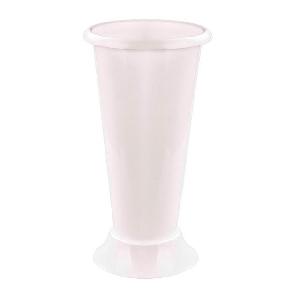 Ваза для цветов Альтернатива М6432 (белый), 200х200х425 мм