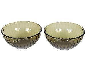 Набор салатников стеклянных (2 шт.), Elica, 13 см