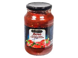 Лечо консервированный (красный сладкий перец, томатный сок), 1л 