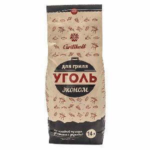 Уголь древесный Эконом Grillkoff, 14 л