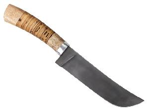 Нож Пчак-2 "Ножеяр" х12мф, (ручка - береста, орех)