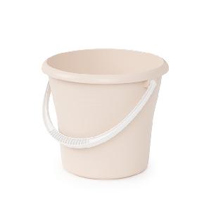 Ведро с ручкой Альтернатива М8336 (бежевый), 10 л