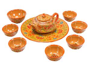Набор чайный "Риштанская керамика", 9 предметов