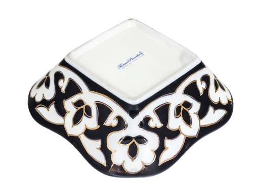 Салатница Пахта, Turon Porcelain, с золотом, Ø 14 см