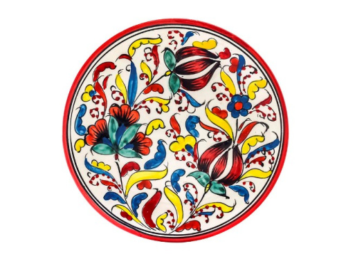 Набор чайный "Риштанская керамика", Турецкий стиль, белый, 10 предметов