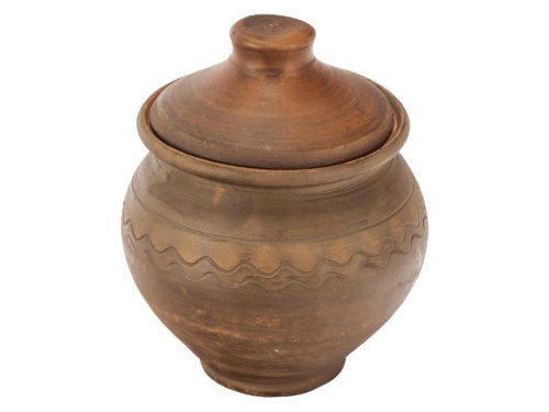 Горшок керамический с крышкой D=18cm Горшок керамический с крышкой D=18cm
