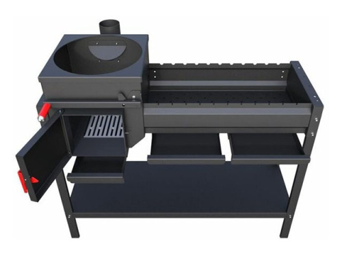 Печь-мангал GRILLVER Искандер-360  "Стандарт Эйр" NEW Печь-мангал GRILLVER Искандер-360  "Стандарт Эйр" NEW