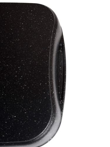 Противень с антипригарным покрытием 40х29.5х5 см, Kukmara (Темный мрамор), пмт03а