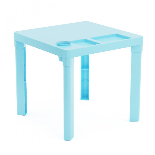 Стол детский Альтернатива 52х52х48,  М1228 (голубой)