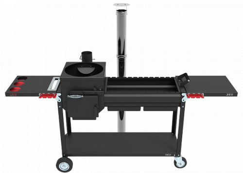 Печь-мангал GRILLVER Искандер-360 "Комфорт Эйр" 