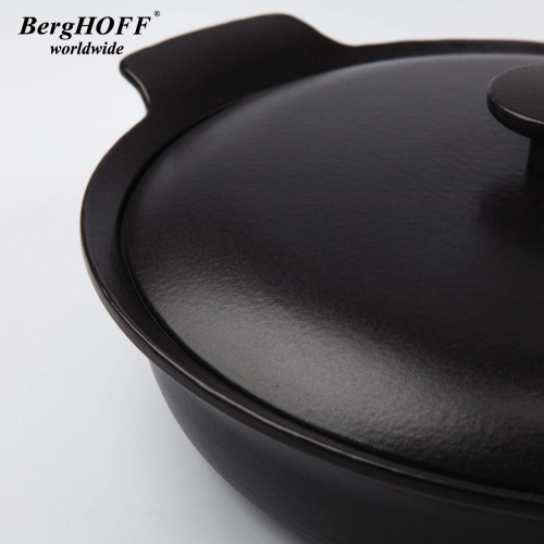 Сотейник чугунный с крышкой BergHOFF Ron, 28 см