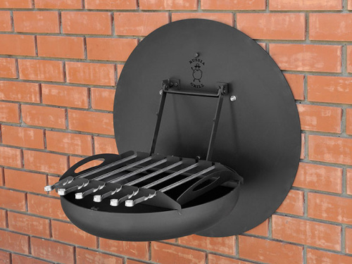 Гриль барбекю угольно-дровяной. Russia Grill модель GRILL-600