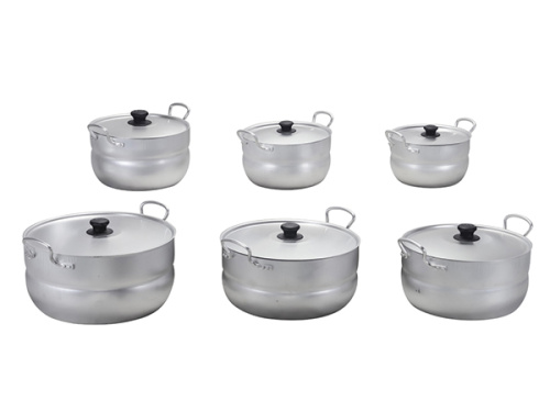 Набор алюминиевых кастрюль Калитва Матрешка, 7 предметов