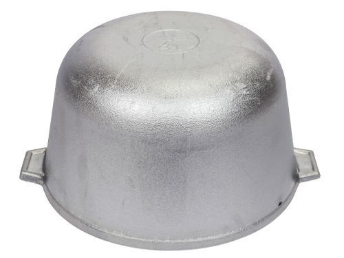 Котел алюминиевый с крышкой 4 л (овальное дно)