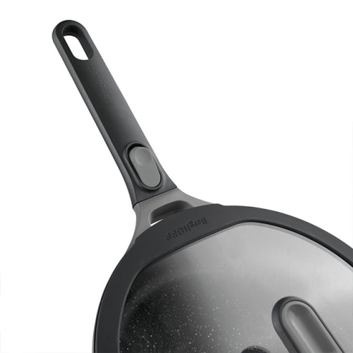Сотейник со стеклянной крышкой BergHOFF Gem grey, 3.3 л