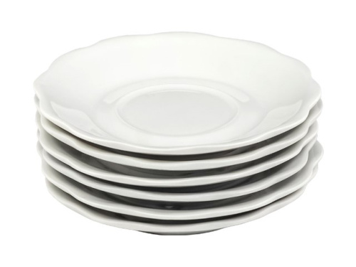 Набор тарелок 6 штук "Turon porcelain", десертная, Ø 12,5 см
