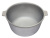 Котел 10л со стеклянной крышкой, (овальное дно) DAVR METALL