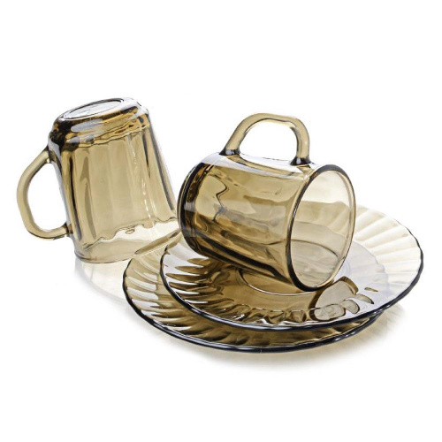 Набор чайный стекл., Elica, 12 предметов 