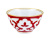 Пиала Красная Пахта, Turon Porcelain, с золотом, Ø 11 см Пиала Красная Пахта, Turon Porcelain, с золотом, Ø 11 см