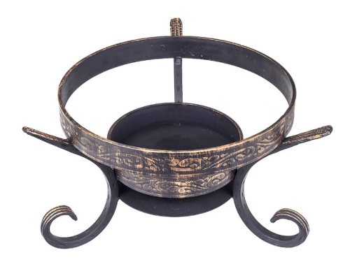 Подставка под садж кованная "Шелковый путь" большая Подставка под садж кованная "Шелковый путь" большая